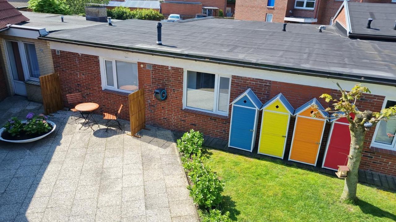 Haus Polarstern Ferienwohnung Orion Borkum Bagian luar foto