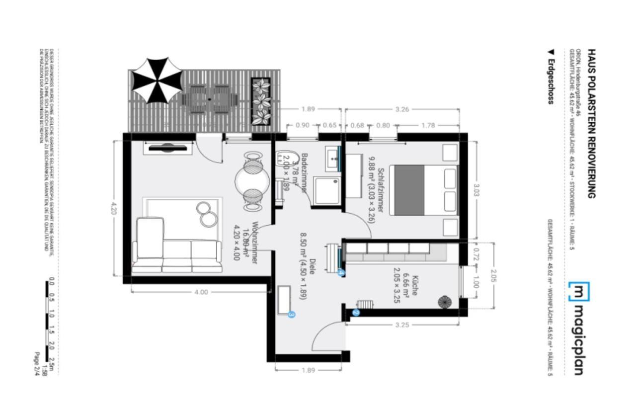 Haus Polarstern Ferienwohnung Orion Borkum Bagian luar foto